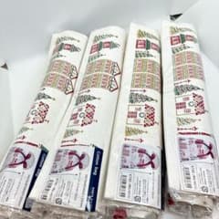 新品未開封】インディゴ クリスマス ラッピング袋 コットンバッグ 4個