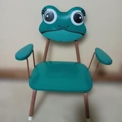 アンティーク!!】昭和レトロ カエル ケロヨン 子供用椅子 キッズチェア