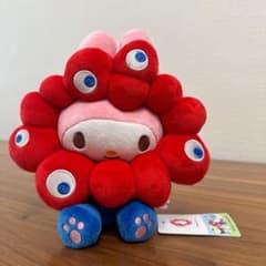 限定品】万博ミャクミャク サンリオ マイメロディぬいぐるみM ＋おまけ