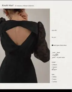 2026年最新】knuth marf back open sheer dressの人気アイテム - メルカリ