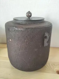 茶釜 茶道具 風炉釜 鶴首釜 利休好 裏千家 表千家 つるくびかま