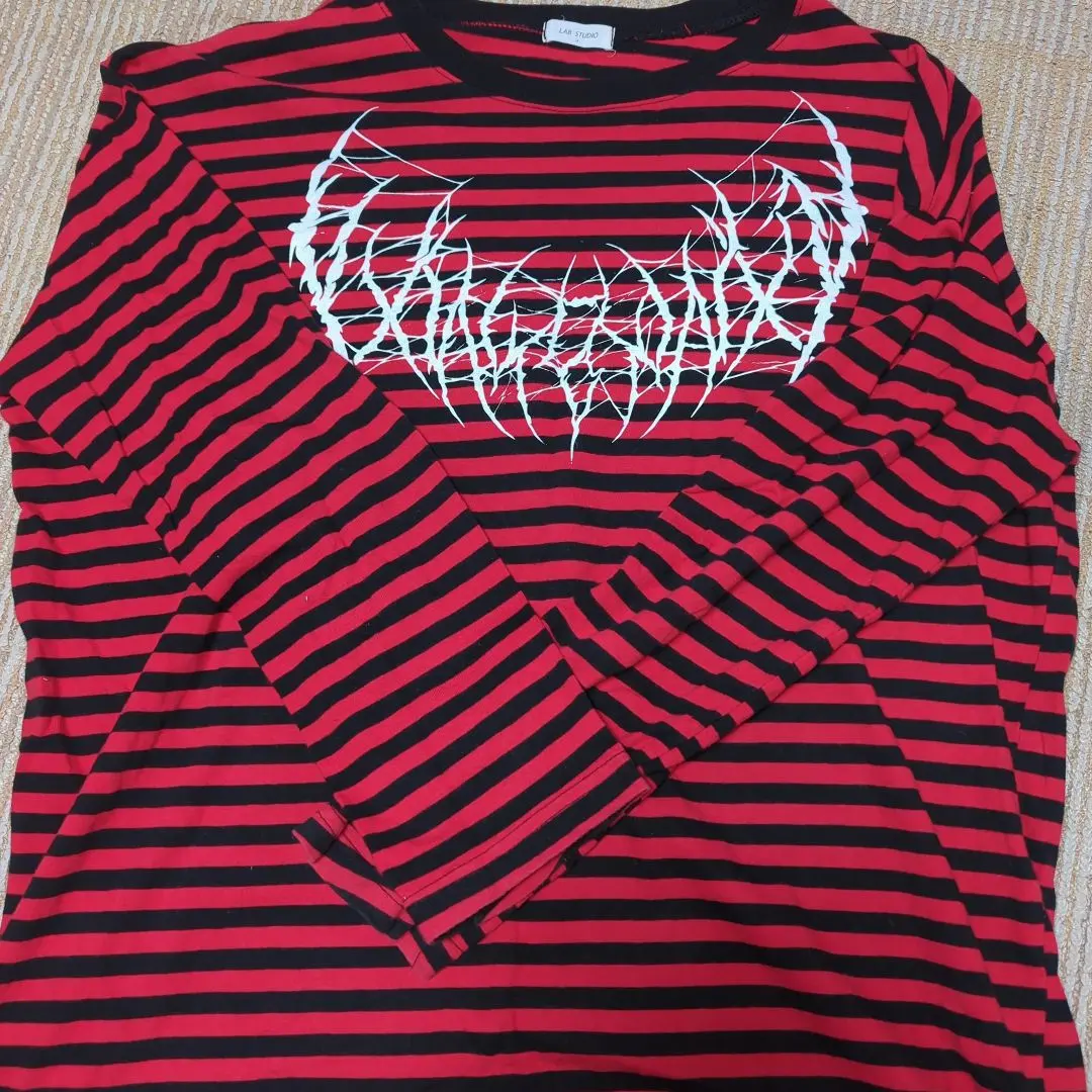 早い者勝ち】YXNGBRATZ ボーダーロンT赤