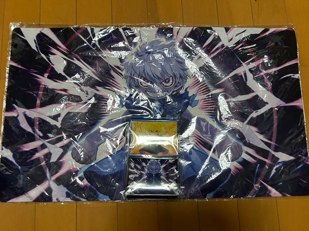 ゼオンプレイマット金色のガッシュラバーマットマスクの中