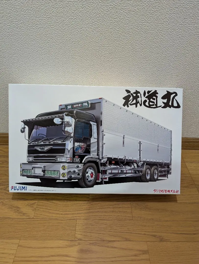 デコトラプラモデル極美品フジミ1/32 神道丸未組立