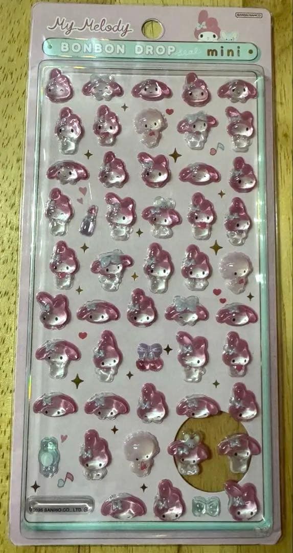 国内正規品　ボンボンドロップシールミニ　サンリオ　8種類 匿名配送