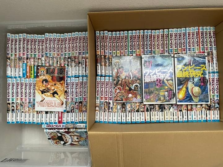 ワンピース 全巻 おまけ付き 1〜100巻 オファー ワンピース コンビニ版