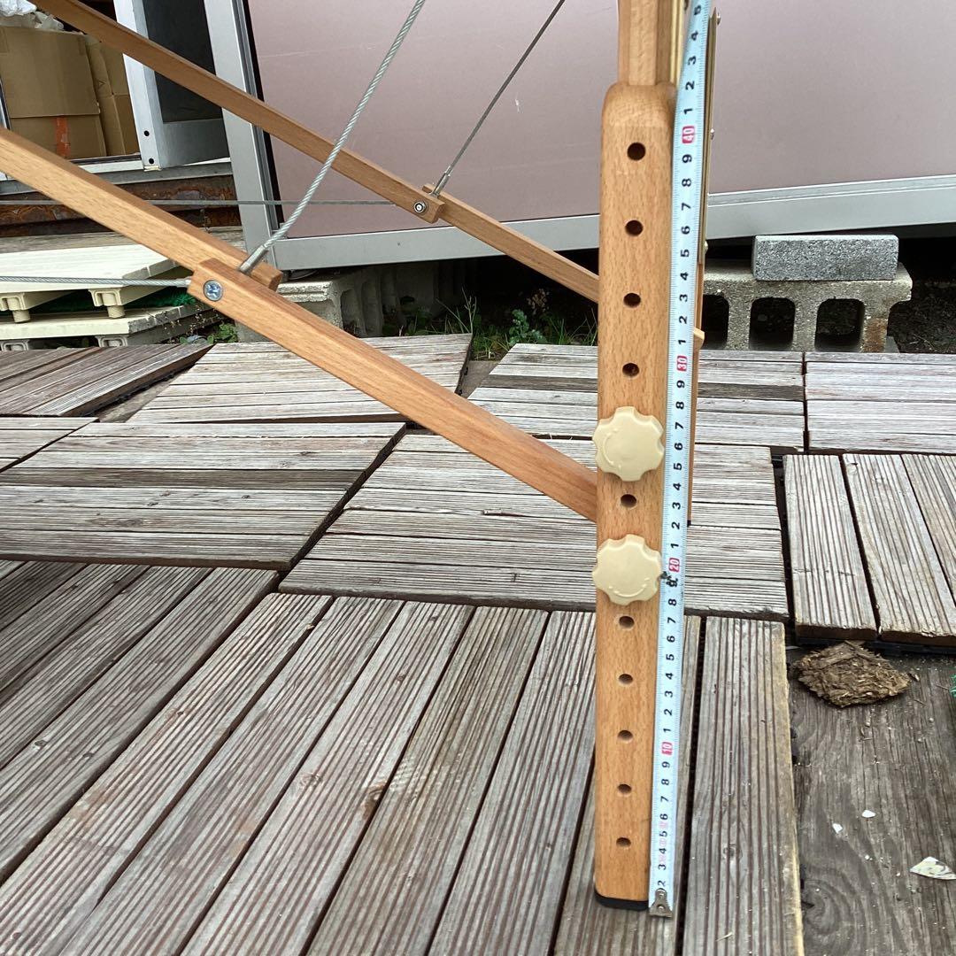 木製フレーム 折りたたみ ベッド 収納袋付き ピンク World JB（F32