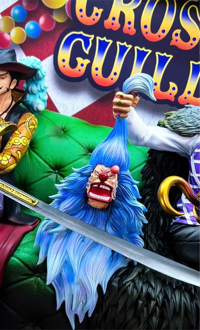 ワンピース 【クロスギルド 】ミホーク＆クロコダイル ガレージキット