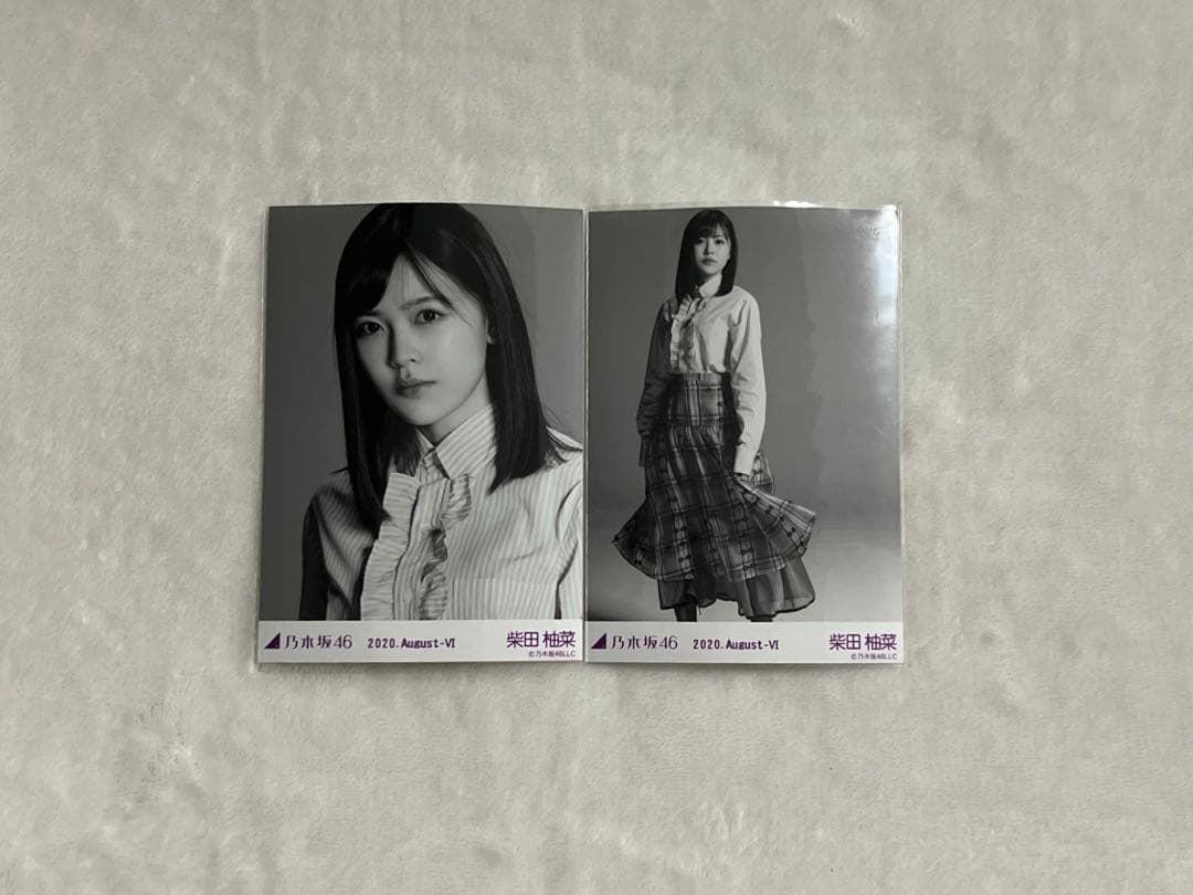 乃木坂46 柴田柚菜 モノクロームポートレイト 2020.August-Ⅵ