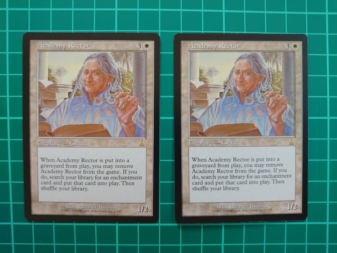 アカデミーの学長/Academy Rector UDS英語foil