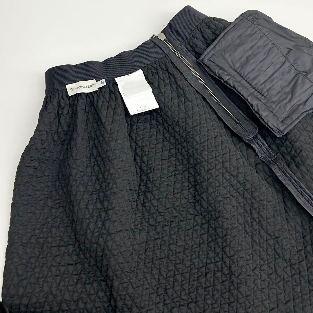 マロン　ホロタグ付 モンクレール キルティング ダウンスカート 40