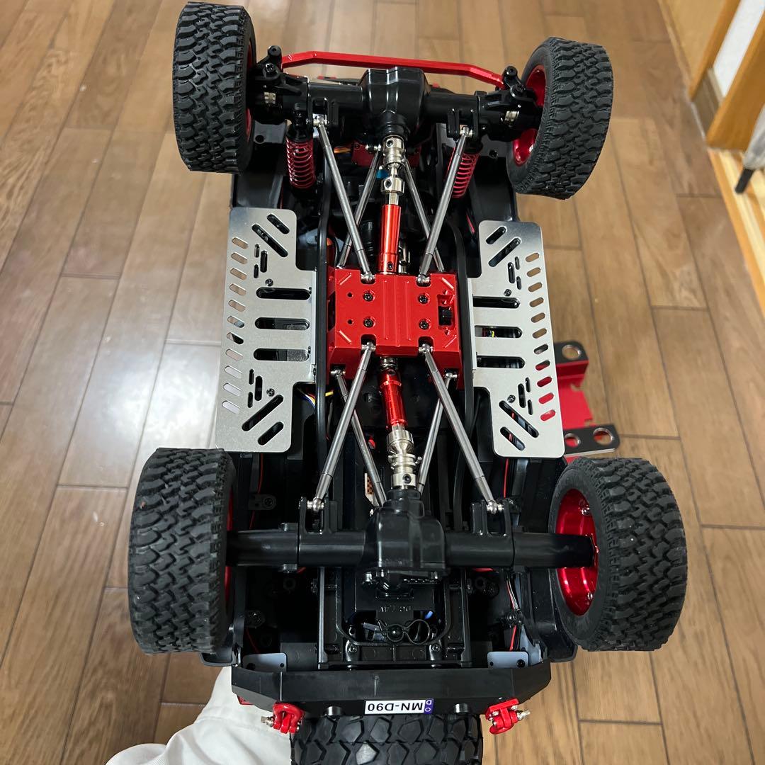 MN128金属アップグレードした　バッテリー1500mahアップ