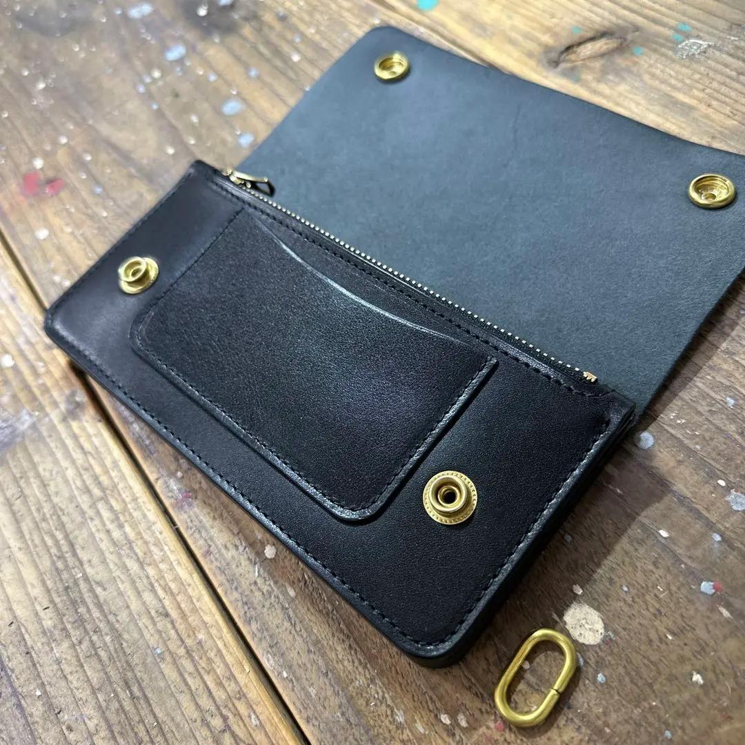 t　シルバー　トラッカーウォレット　ミドルとロングの合計2点