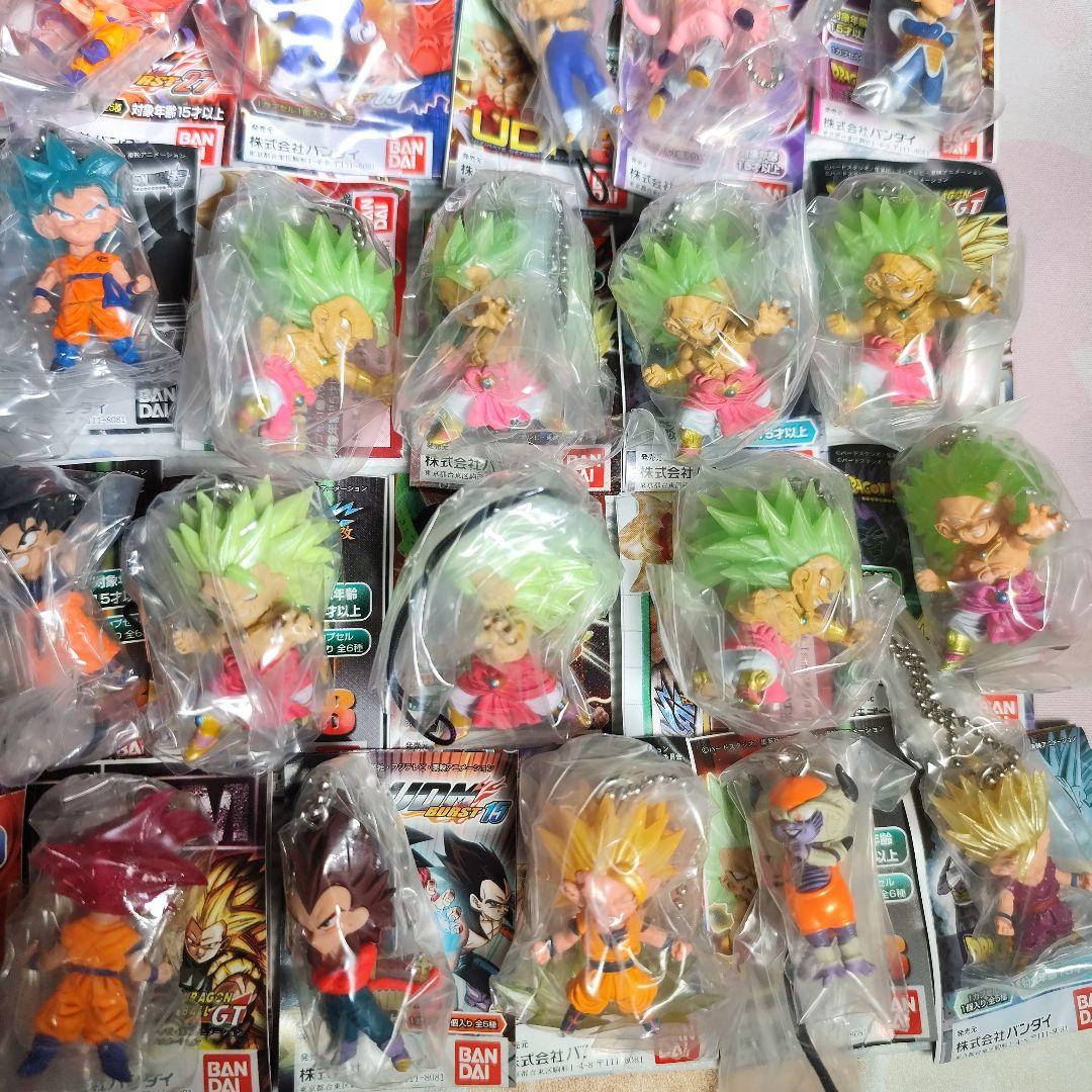 ドラゴンボール　UDM　ガチャ　キーホルダー　大量　126個セット