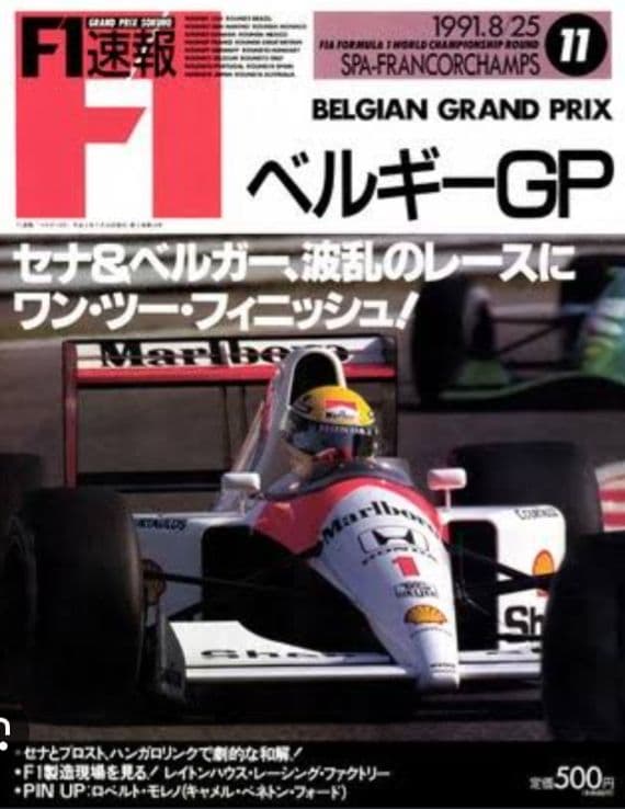 ミニチャンプス 1/18 F1 MP4/6 A.セナ　リペイント