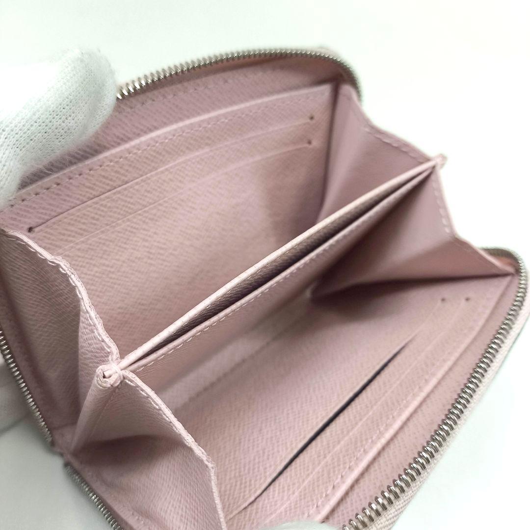 箱付 美品 ルイヴィトン エピ ジッピーパース ローズバレリーヌ ピンク