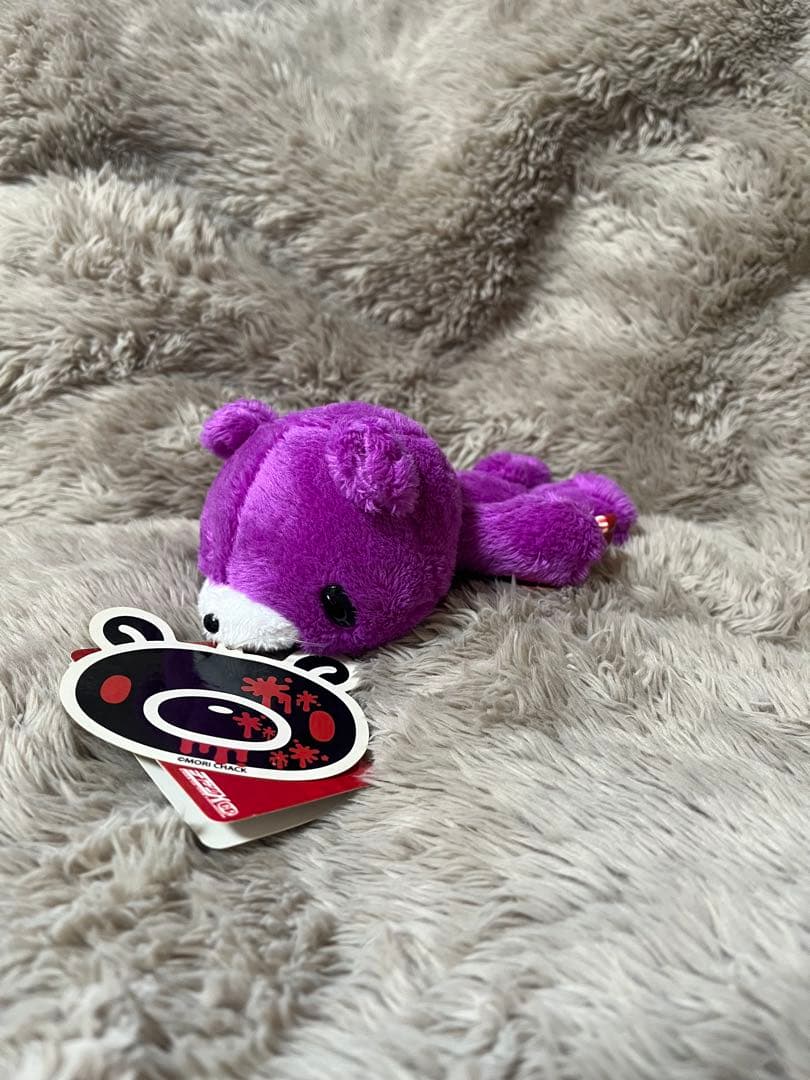 チャックスGP グルーミー ぬいぐるみ ひとくちサイズ パープル - メルカリ
