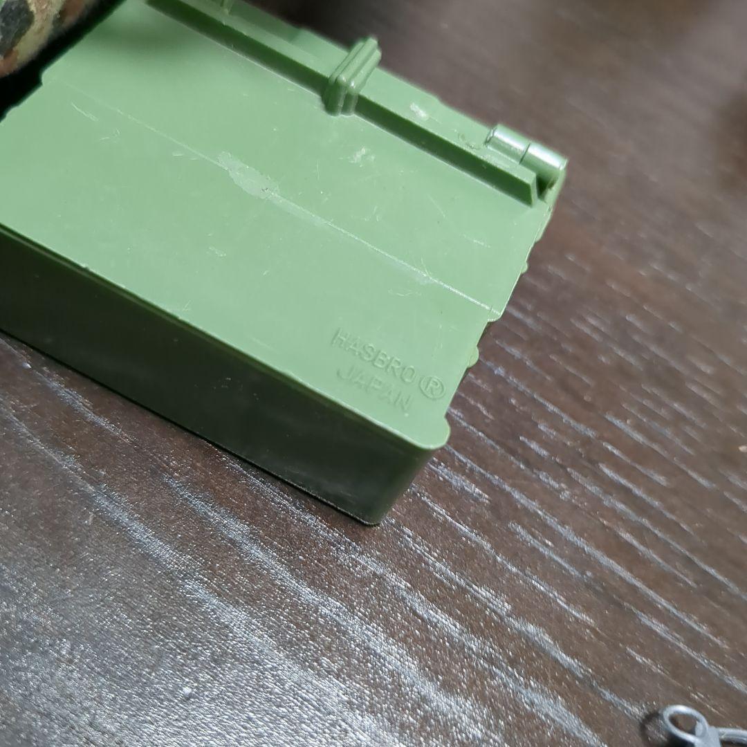 60年代ハスブロ　GIJOE （giジョー）箱付き 通信器　背嚢　ポンチョなど