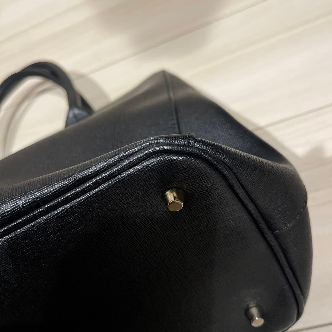 美品 FURLA 2way ショルダーバッグ ハンドバッグ トートバッグ 大容量