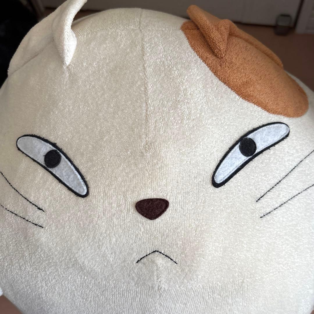 猫の恩返し ハウス食品当選品 ムタのパイルぬいぐるみ レア 2002年 特大