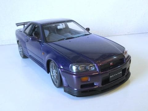 特価 AUTOart 1/18 スカイライン GT-R ミッドナイトパープル