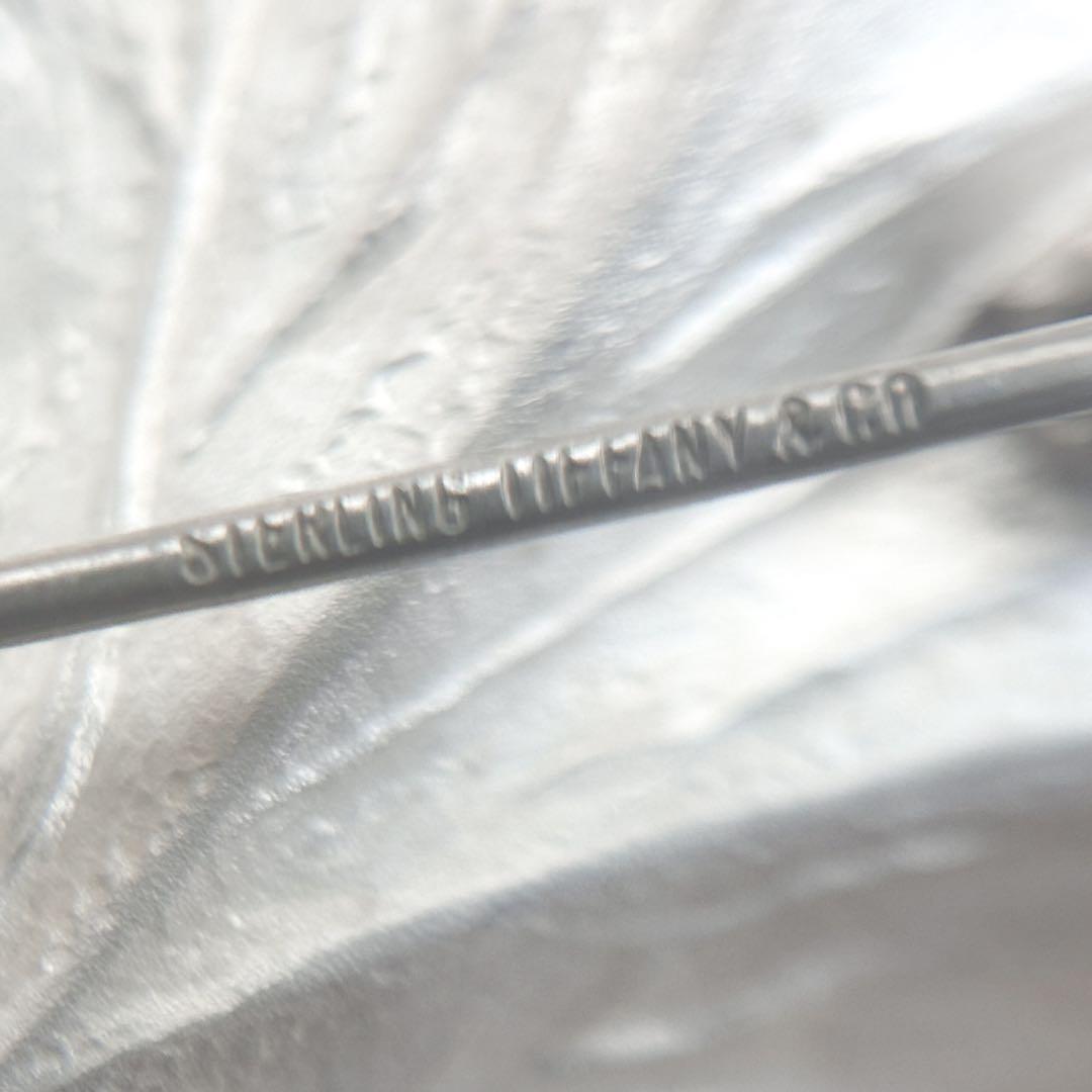 極美品☆希少 大サイズ ティファニー リーフ 葉 モチーフ ブローチ SV925