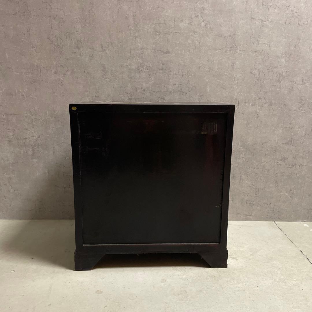 中国家具 キャビネット 花鳥図 ヴィンテージ チャイニーズ - メルカリ