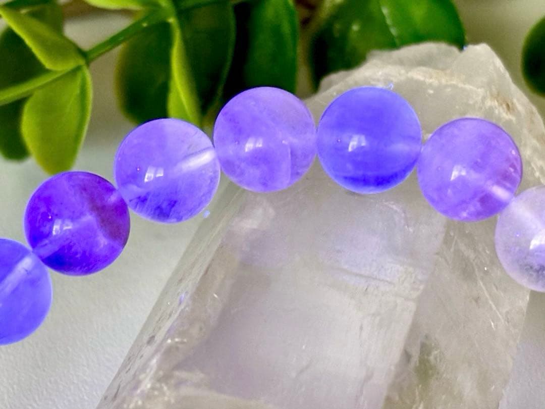 最高品質　幻想世界に架かる美しき虹　幻のレインボーシャインフローライトのブレス