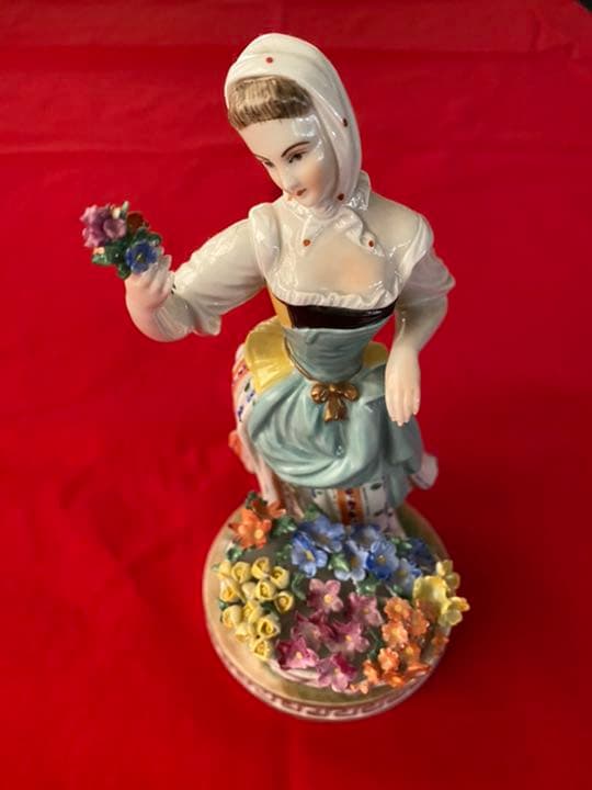 ドレスデン フィギュリン カール・ティーメ工房 アウトレット v298-1