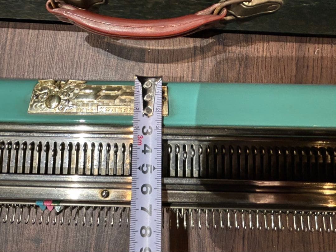 編み機 ユニーク アンティーク 昭和 レトロ 超希少 高速編み機 木箱