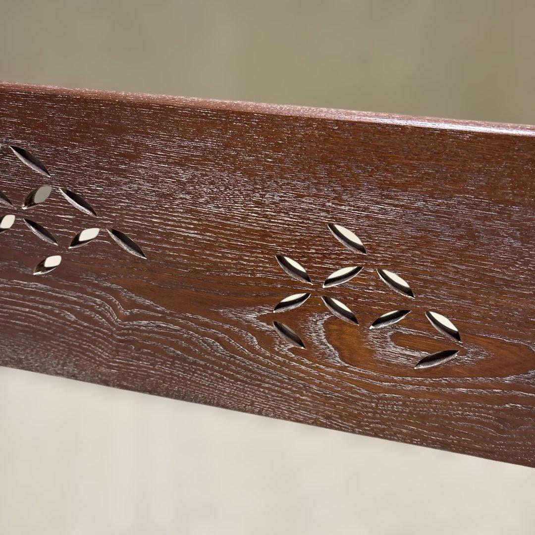 茶道具】桑七宝板風炉先（紙箱）