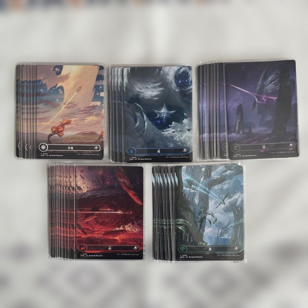 久遠の終端 基本土地 フルアート - メルカリ