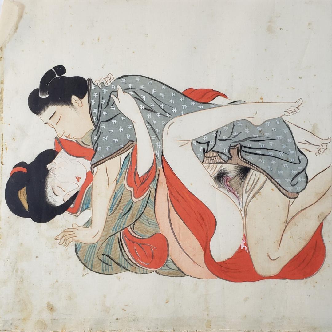 【真作】◆『時代春画 まくり めくり』◆検）浮世絵 菱川師宣 井原西鶴 渓斎英泉