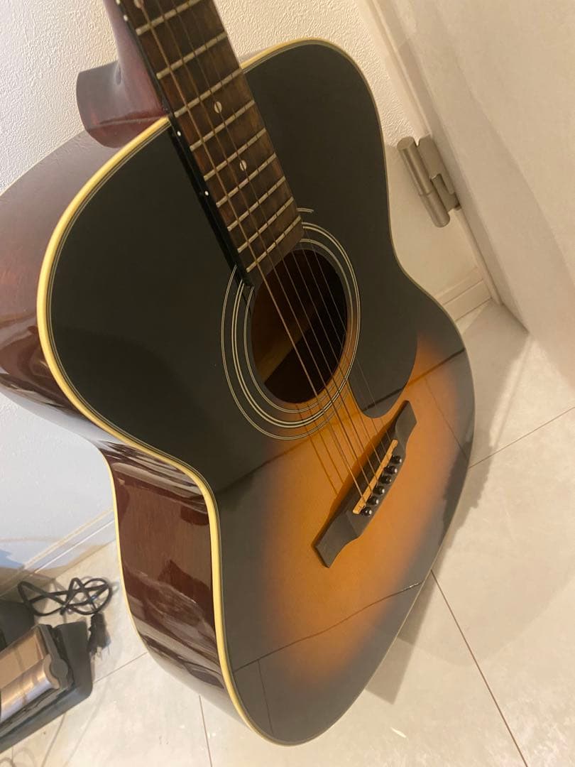 美品 HCF-18 ヘッドウェイ アコースティックギター サンバースト ケース付