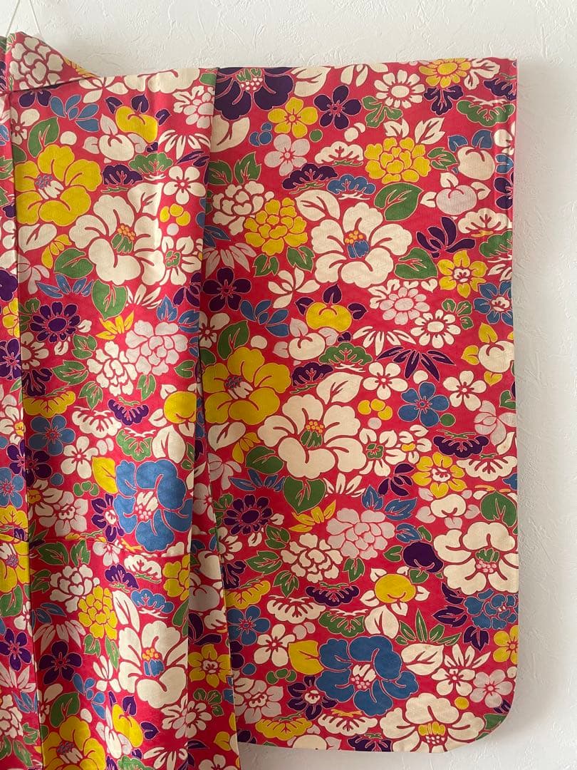 七五三　ハーフ成人式　ジュニア　大きめ7歳さん　アンティークお着物セット