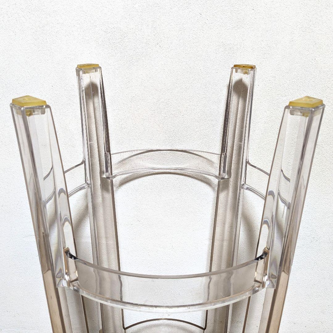 Kartell カルテル チャールズゴースト 65 クリスタル スツール ②