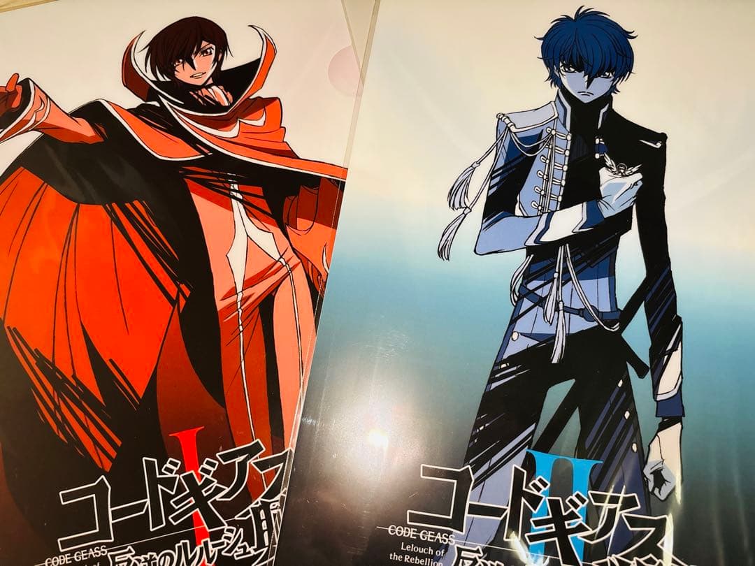 コードギアス反逆のルルーシュ クリアファイル 大量まとめ売り ケース