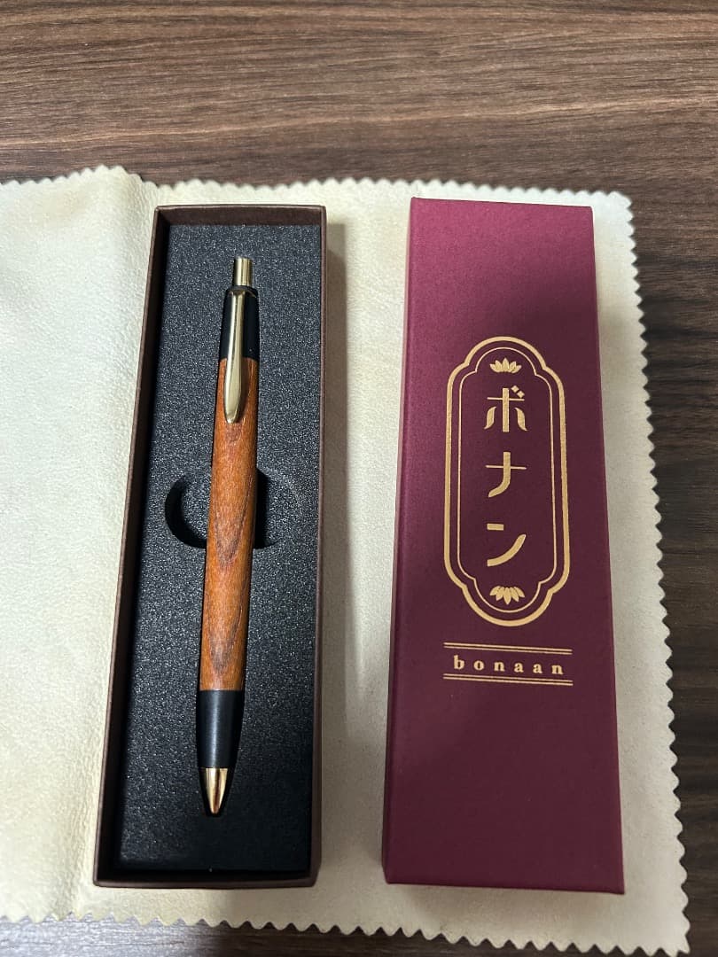 ボナンペン　真鍮金具欅 ボナンペン 真鍮金具 欅 MP ( 野原工芸 工房楔 クラフトエー )