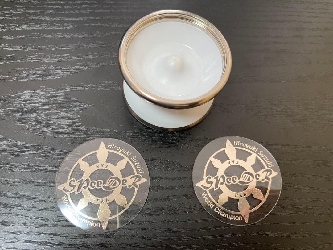 【専用出品】ヨーヨージャム　スピーダー白・シルバーグリッター 2個セット