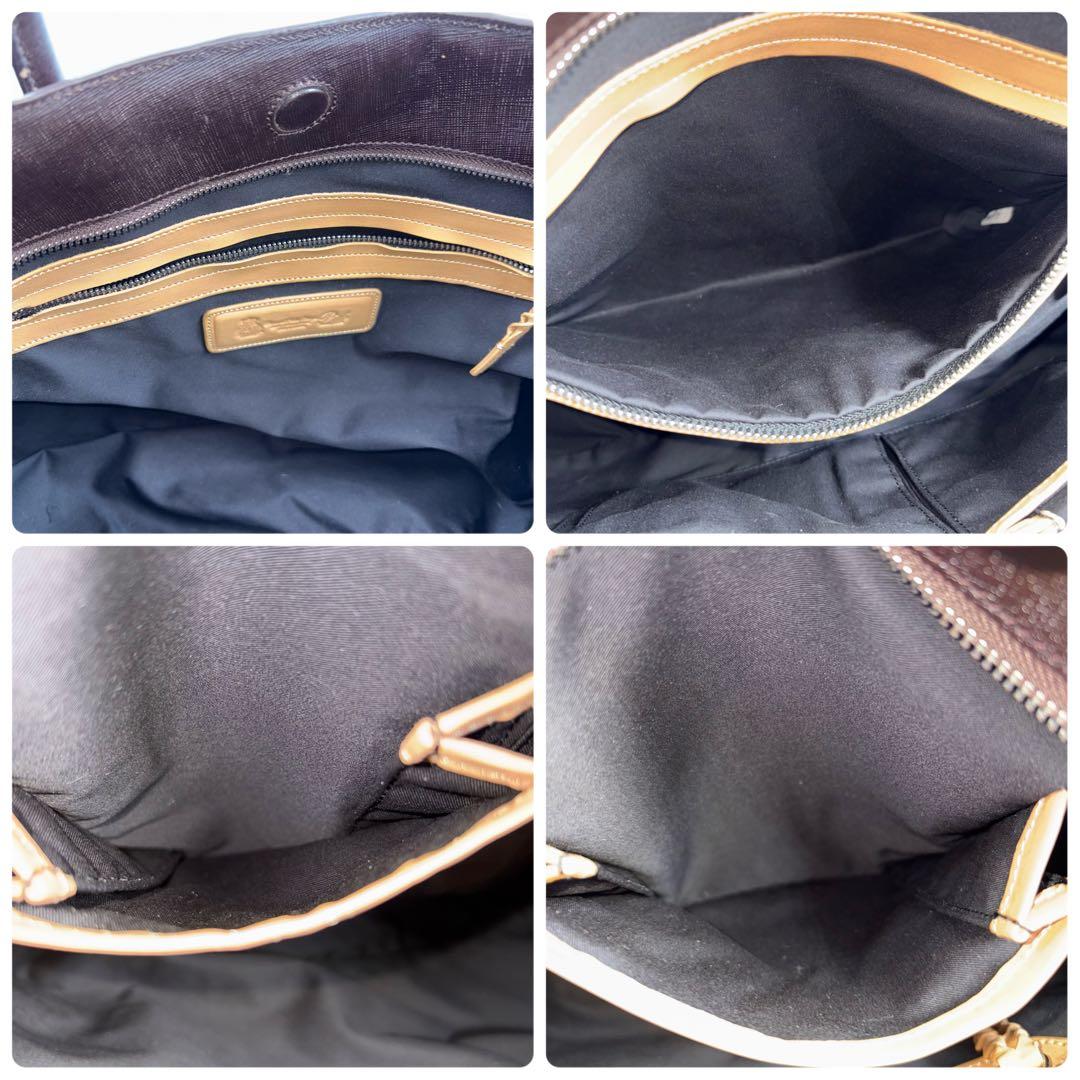 【未使用】 PID PAP103 ビジネスバッグ 2way レザー チョコ A4