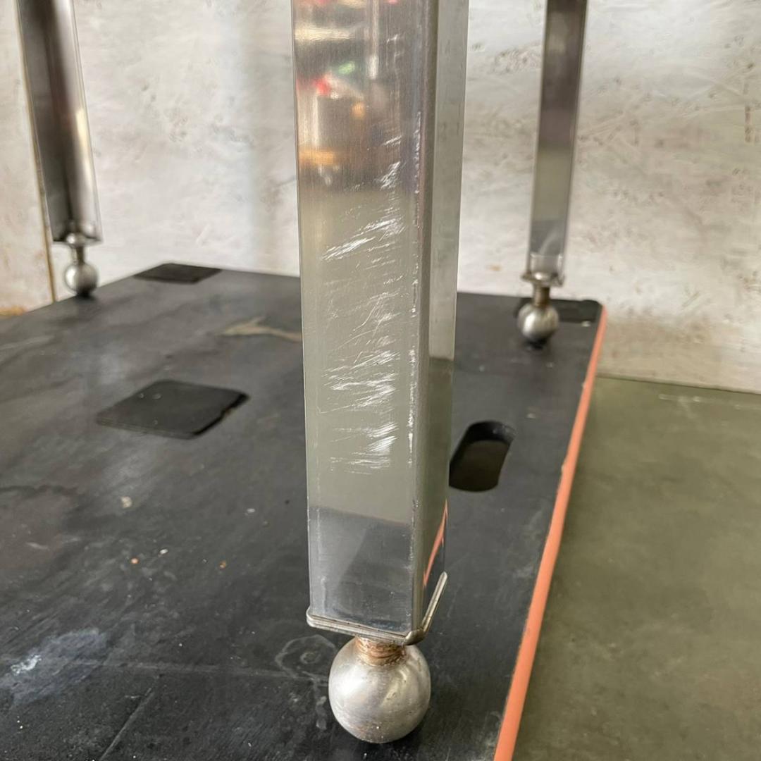 ステンレス棚 厨房 業務用 2段 W600×D600×H1220mm ① 事務・店舗用品