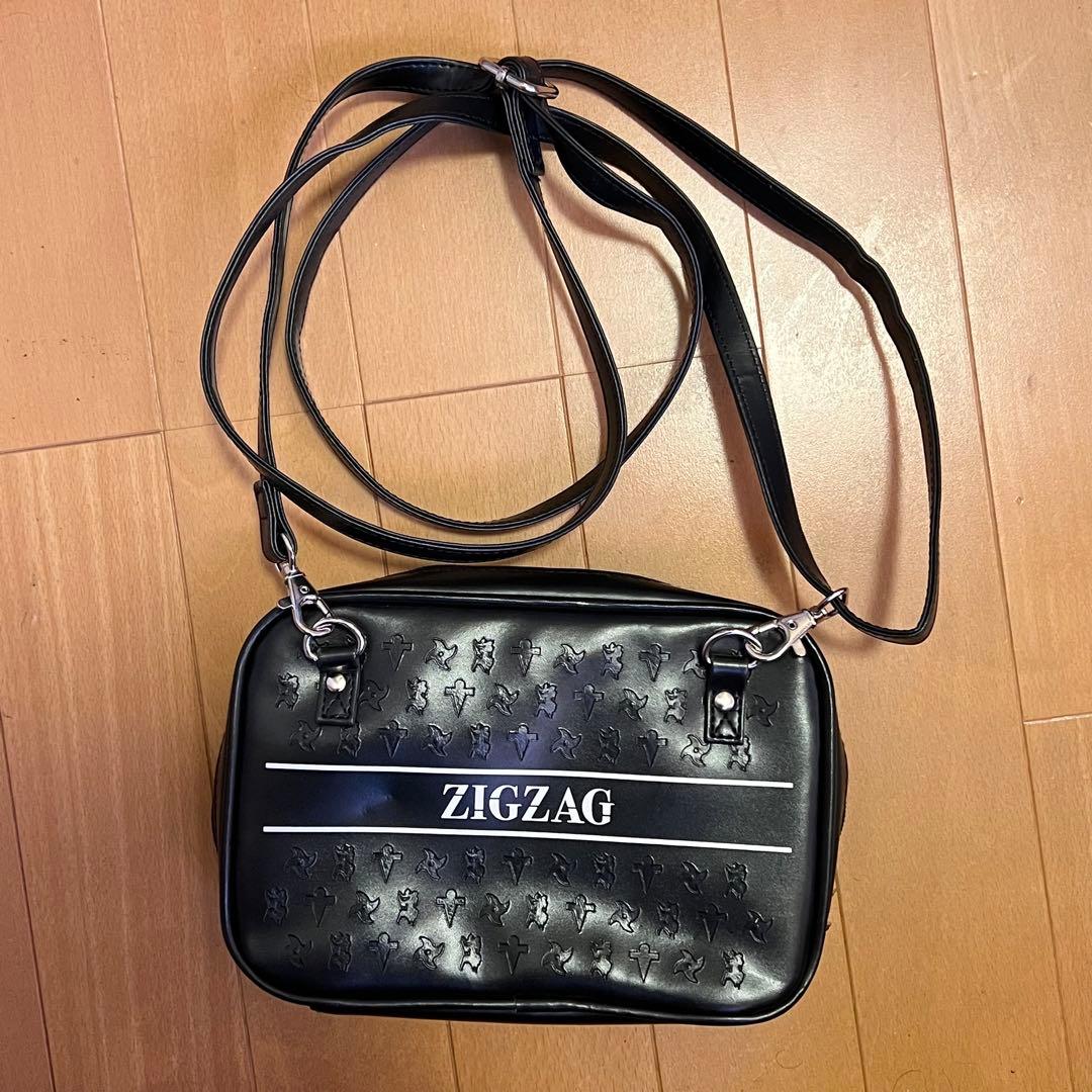 真天地開闢集団ジグザグ守護皮革袋ポーチ