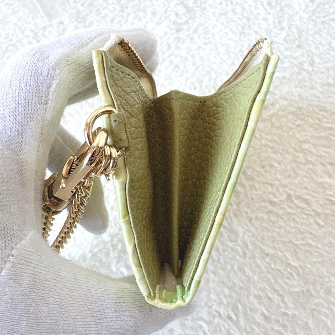 極美品✨HerSchedule　キーレット　ミニウォレット　キーケース　小銭入れ