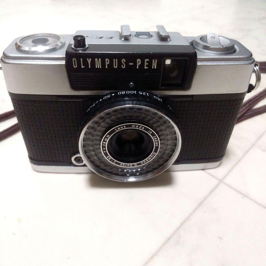 秋旅のお供に OLYMPUS PEN EE-3 動作確認 赤ベロOK モルト交換