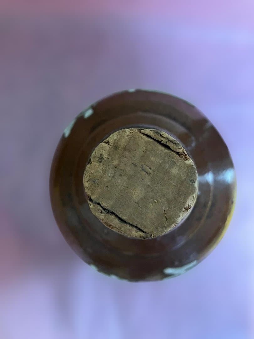 一升(1.8ℓ)徳利 酔鯨酒造 1985年2月当時物 空瓶 陶器製コルク栓付2個