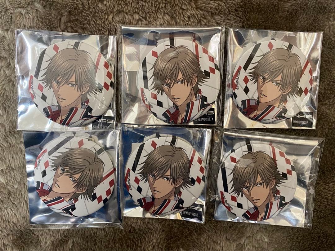 テニスの王子様 白石蔵ノ介 缶バッジセット