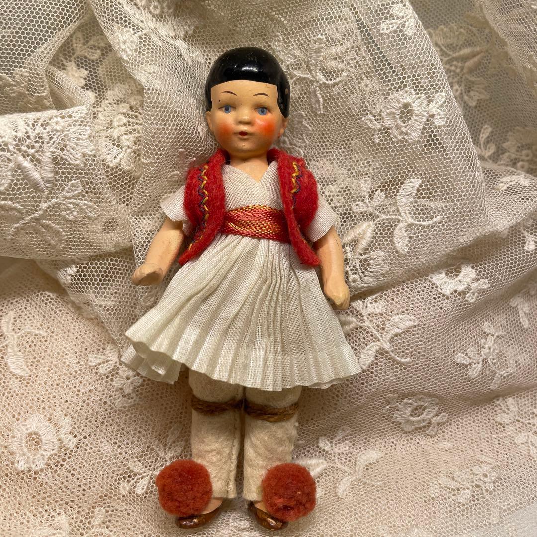 ヴィンテージ ドイツ ビスク ドール - メルカリ