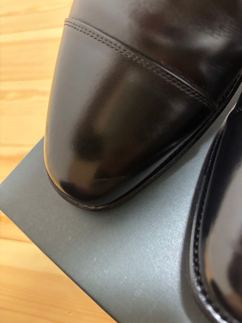 スコッチグレイン オデッサ 910BL ブラック　24cm ダブルモンク