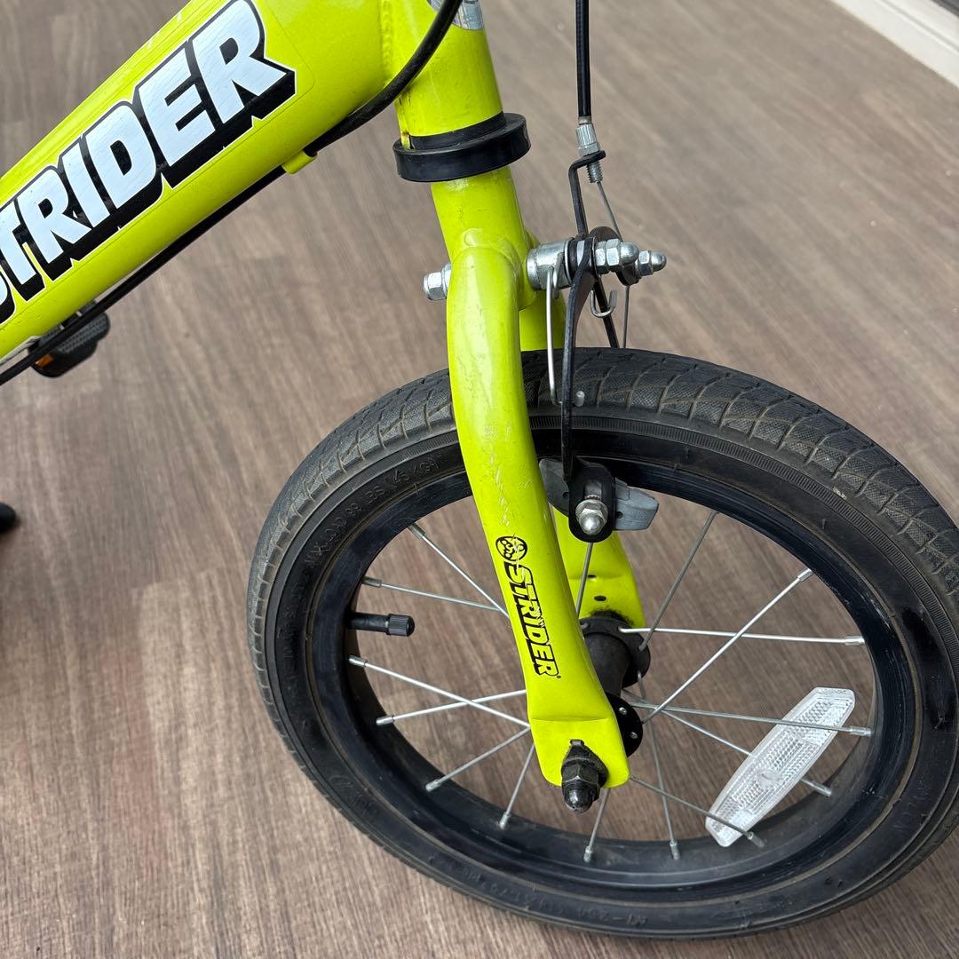 【まおさん専用】送料込　STRIDER ストライダー 14x ライムイエロー