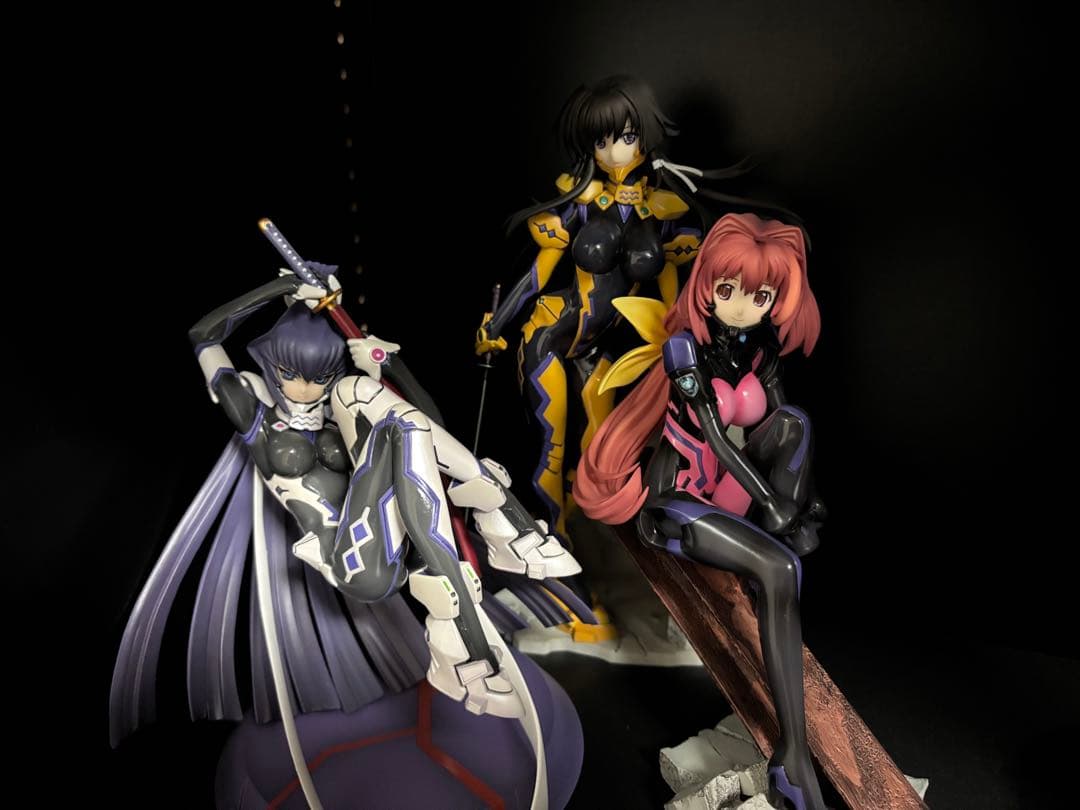 コトブキヤ マヴラブフィギュア 3体 コトブキヤ マブラヴ オルタネイティヴ トータル・イクリプス 不知火